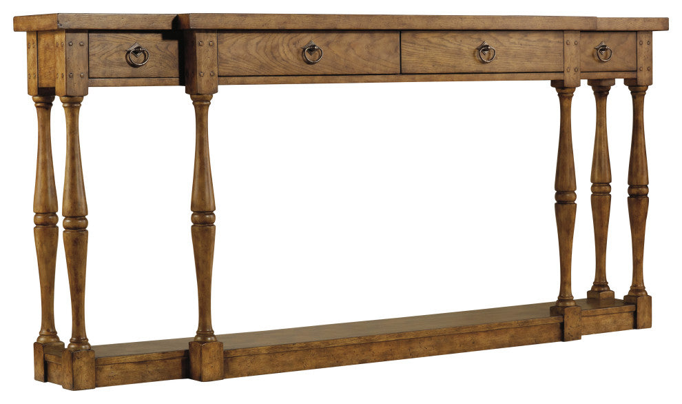 Sanctuary Four-Drawer Thin Console Drift