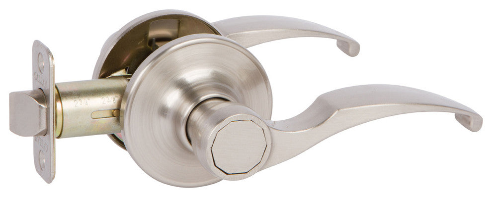 Callan Kendall Passage Lever Set, Satin Nickel