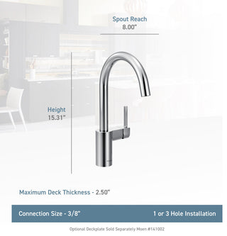 Moen 7365 Align High-Arc Kitchen Faucet