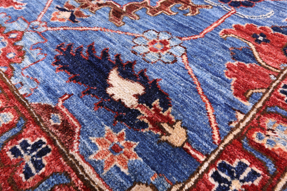 Persian Fine Serapi Handmade Wool Rug 11' 9" X 14' 8" - Q12890