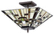 Farley Mission 2-Light Semi-Flush Ceiling Fixture