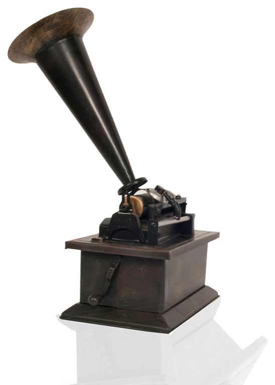 1901 Edison Standard Model A New Style Phonograph Display-Only metal Decor