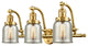 Innovations 515-3W-SG-G58-LED Bell 3 Light Bath Vanity Light, Satin Gold