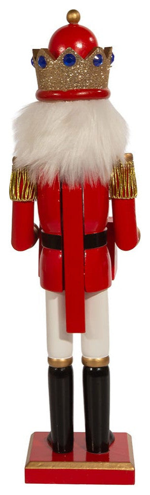15" Red King Nutcracker, Calendar