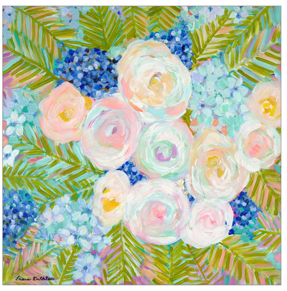 Flowers In Paradise, Giclee Reproduction Artwork