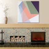 "Pure Orpheus Number #7" by Richard Blanco, 37"x37"
