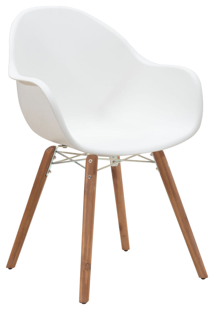 Tidal Dining Chair, Set of 4 White
