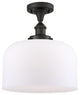 Innovations Lighting 916-1C-OB-G71-L X-Large Bell 1 Light Semi-Flush Mount