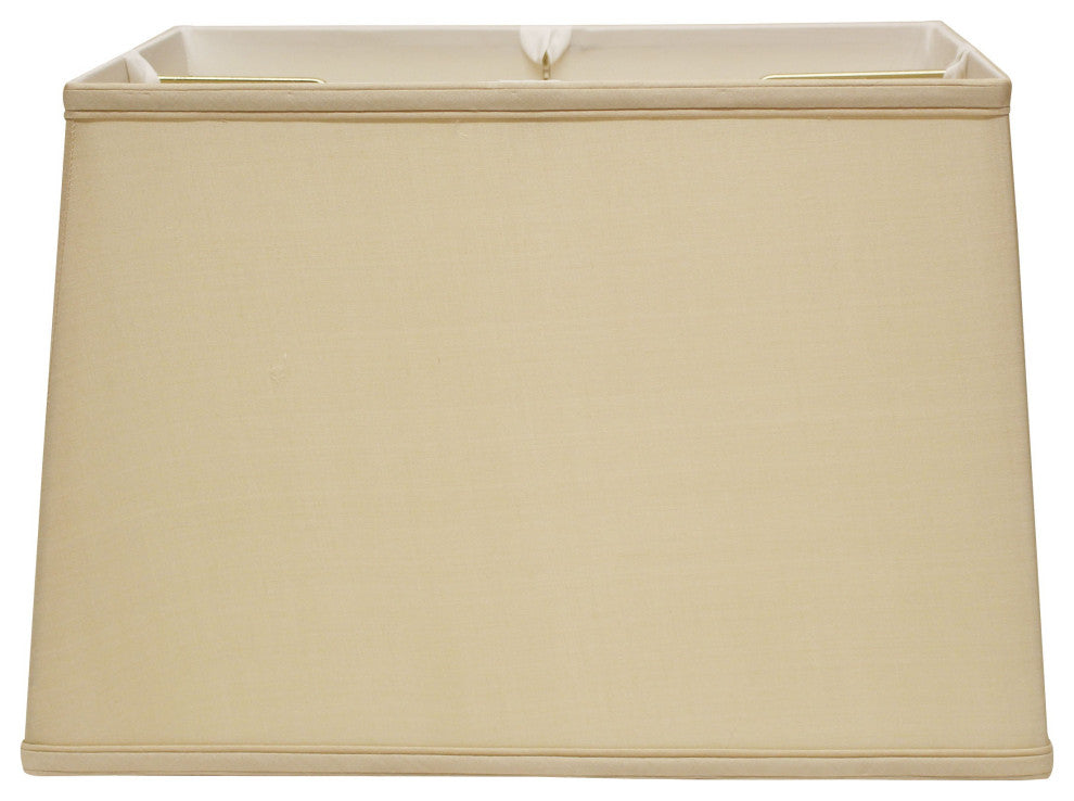 14" Inherent Throwback Rectangle Pongee Silk Lampshade