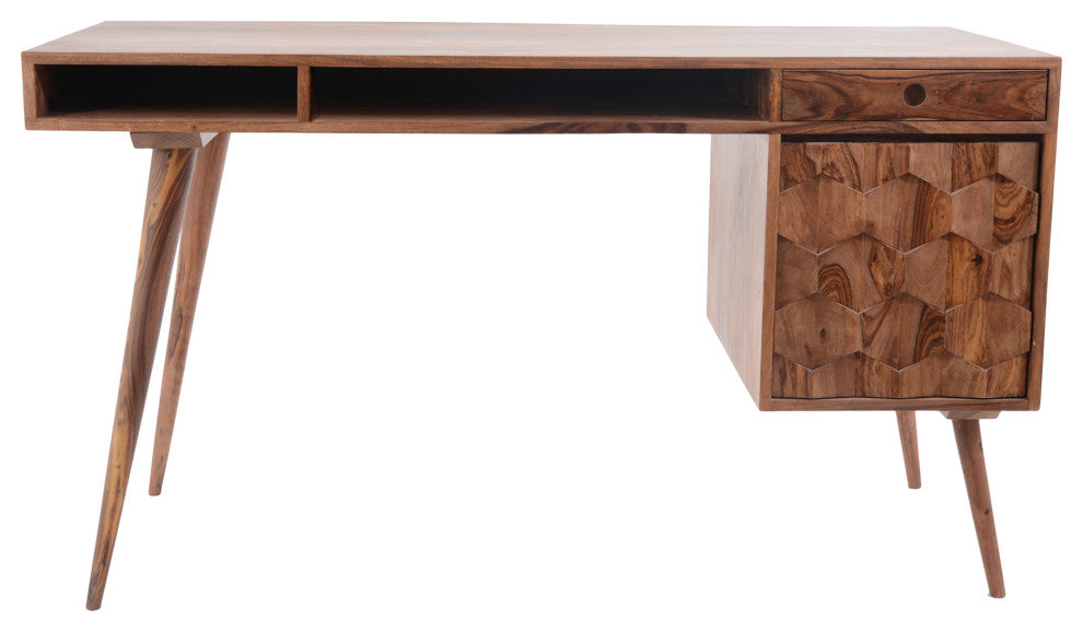 O2 Desk Brown