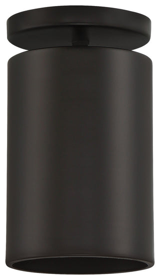 Pint Outdoor LED Flush Mount, Matte Black