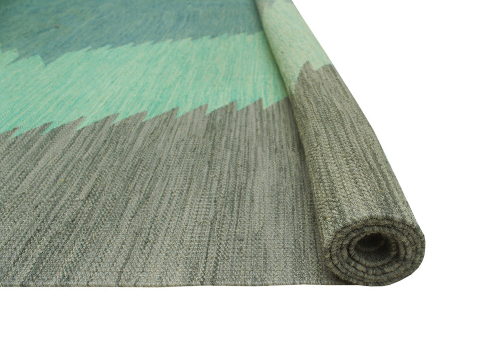 Winchester Kilim Pelltun Lt. Green Rug
