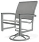 Bazza Sling Outdoor Swivel Rocker, Alloy/Graphite