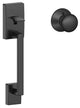 Schlage FE285-CEN-PLY Century Lower Handle Set for Schlage - Matte Black