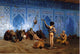 Jean-Leon Gerome Snake Charmer, 18"x27" Wall Decal