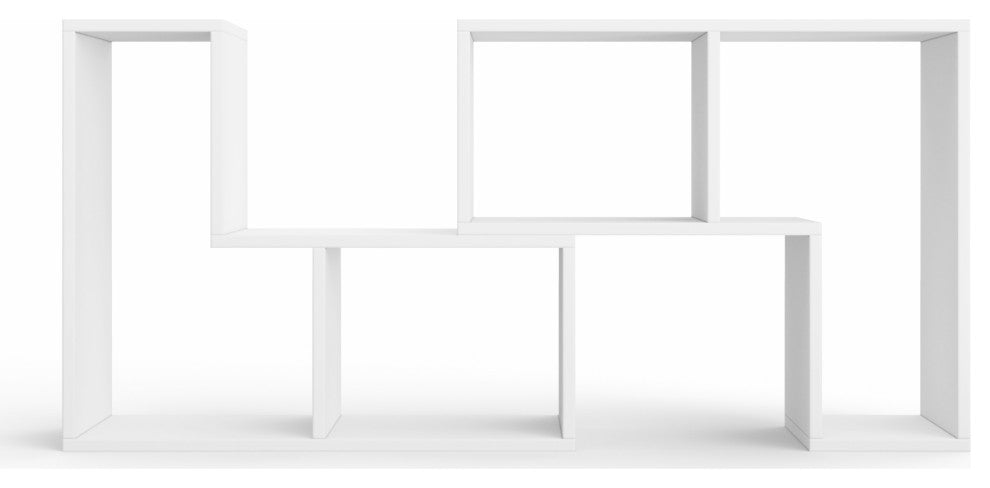 ANALI Modular Bookcase, White