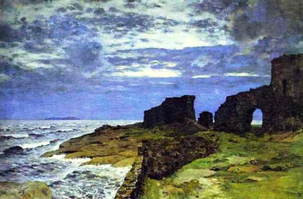 Isaac Ilich Levitan Remains of the Past Twilight Finland Wall Decal