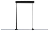ET2 E21357 Dorian 48"W LED Linear Chandelier - Black