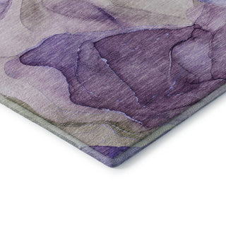 Premium Machine Washable Mayfield AMF504 Purple 8' x 10' Rug