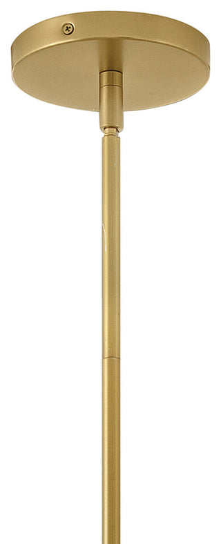 Lark Honey Small Pendant, Lacquered Brass