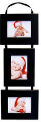 5x7 Triple Frame Set, 2 Portrait 1 Landscape On Hanging Ribbon
