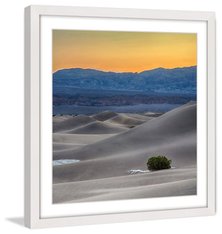 "Rolling Sand Hills Square" Framed Art Print