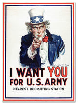 'I Want You' Canvas Art by James Montgomery Flagg