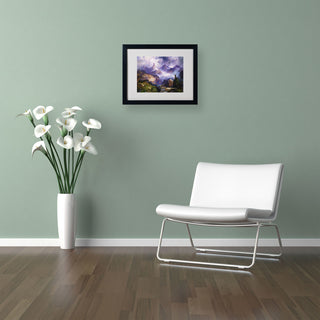 'Index Peak, 1914' Matted Framed Canvas Art by Thomas Moran