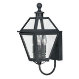 Nottingham 9" Outdoor Wall Light Textured Black