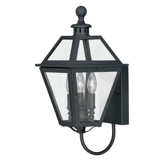 Nottingham 9" Outdoor Wall Light Textured Black