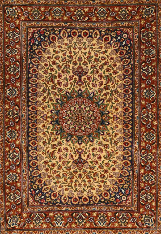Ahgly Company Indoor Rectangle Traditional Area Rugs, 2' x 4'