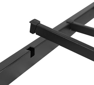 14" Metal Platform Bed Frame w/10" Mattress (No Box Spring Required), King