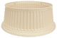 Tree Nest Plastic Rome Christmas Tree Skirt Decoration, Ivory, XL