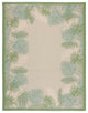 Safavieh Courtyard Cy7945-14A18 Cream, Green Area Rug, 8'0" X 11'2"