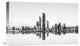 "Abu Dhabi Urban Reflection" Stretched Canvas Giclee by Akhter Hasan, 22"x14"