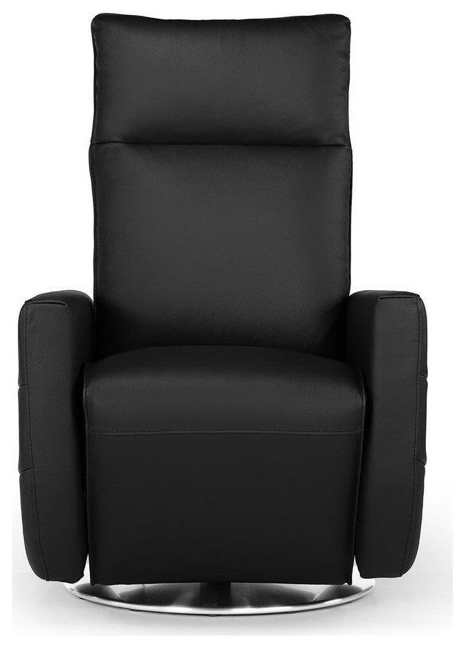 Ritz Reclining Chair with Power Buttons and Top Grain Leather