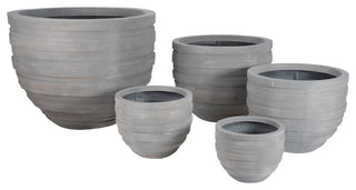 June Planter, Raw Gray, Large