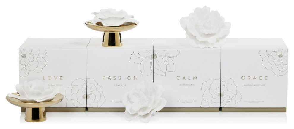 Passion Porcelain Diffuser, Fig Vetiver