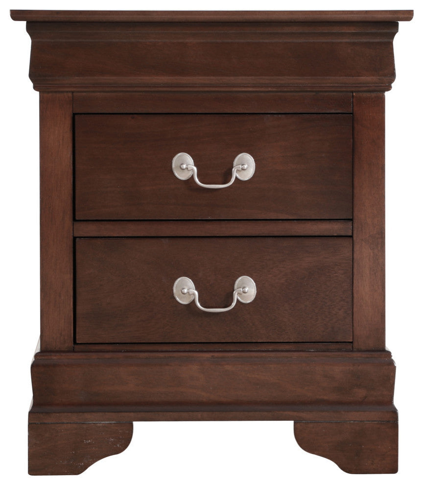 Louisphillipe Nightstand, Gray
