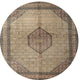 Ahgly Company Indoor Round Traditional Area Rugs, 3' Round