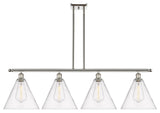 Innovations 516-4I-PN-GBC-122 4 Light Island Light, Polished Nickel