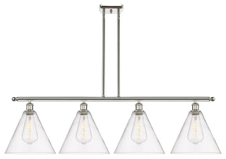 Innovations 516-4I-PN-GBC-122 4 Light Island Light, Polished Nickel
