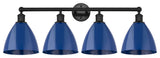 Innovations 616-4W-BK-MBD-75-BL 4 Light Bath Vanity Light, Matte Black