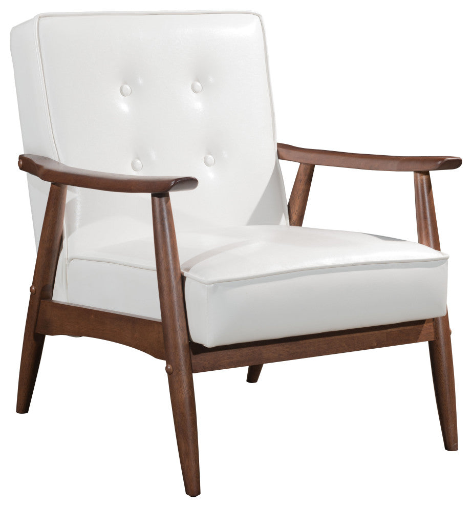Rocky Arm Chair White