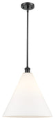 Innovations 516-1S-BK-GBC-161 1-Light Pendant, Matte Black