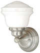 Huntley 1-Light Vanity, Satin Nickel
