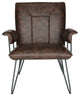 Safavieh Johannes Arm Chair, Antique Brown