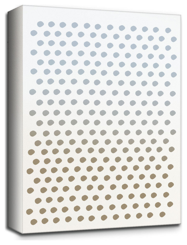 Abstract Neutral CLVI' Canvas Wall Art by ChiChi Decor, 20"x16"