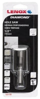 LenoxÂ® 121108DGDS Diamond™ Hole saw, One Piece Design, 1/2" Dia.