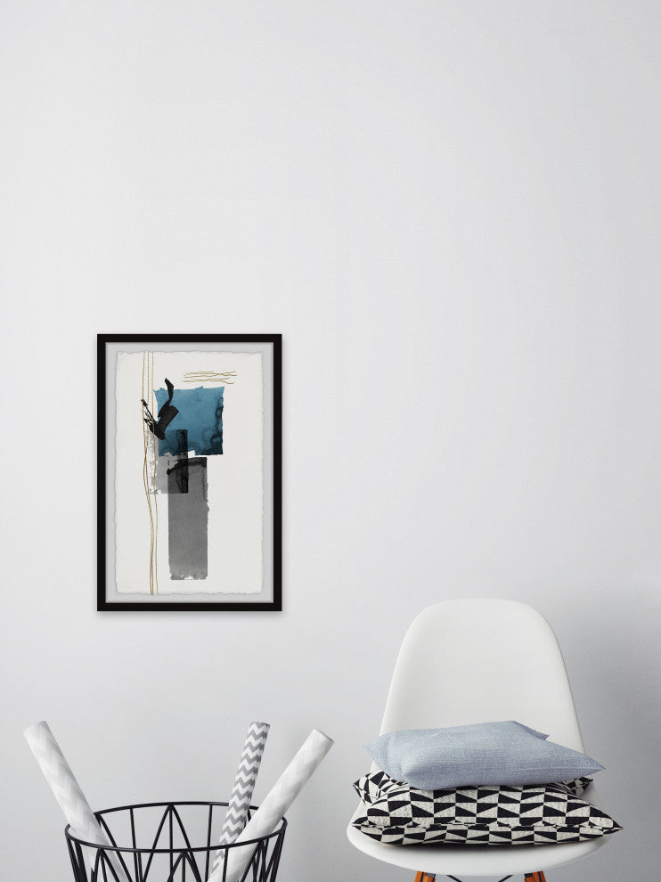"The Right Pieces" Framed Painting Print, 8x12